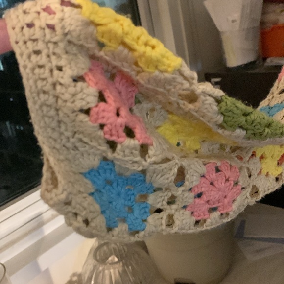 M/L Sweater patchwork arms - Picture 2 of 6